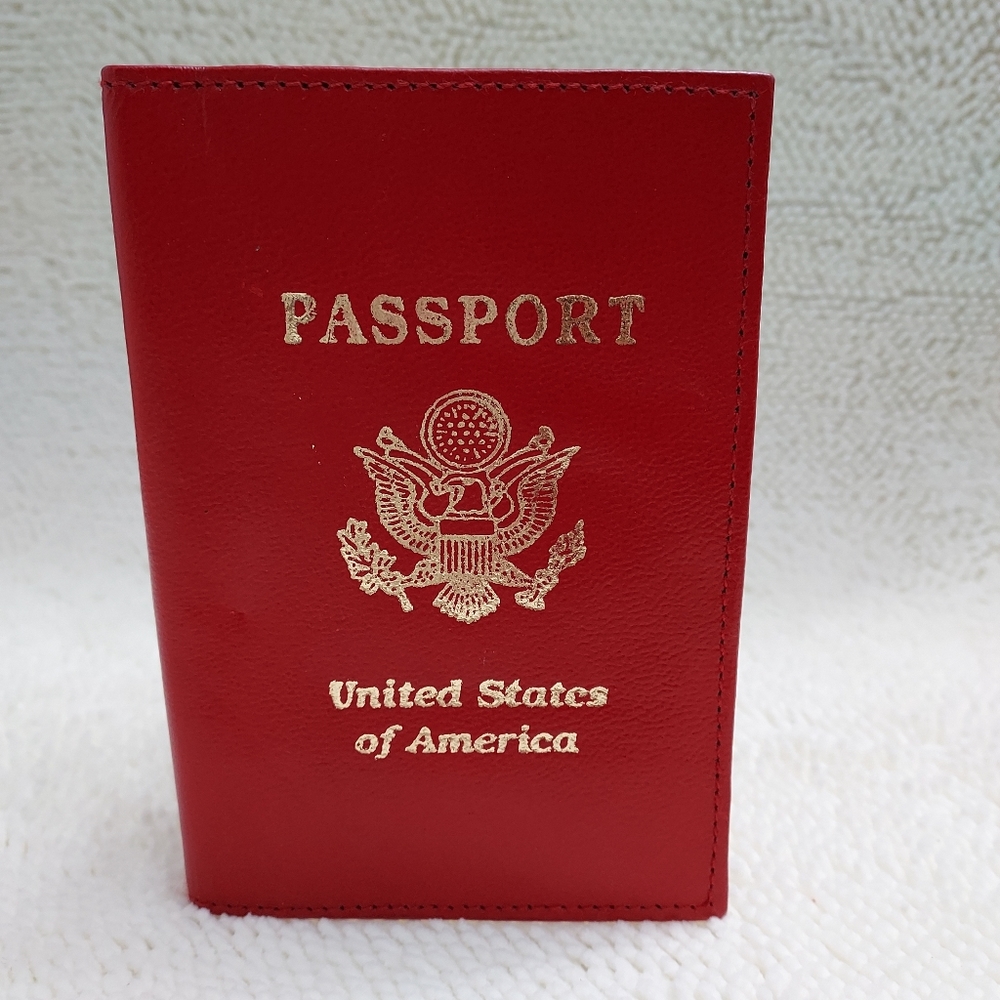 Leather Passport Holder